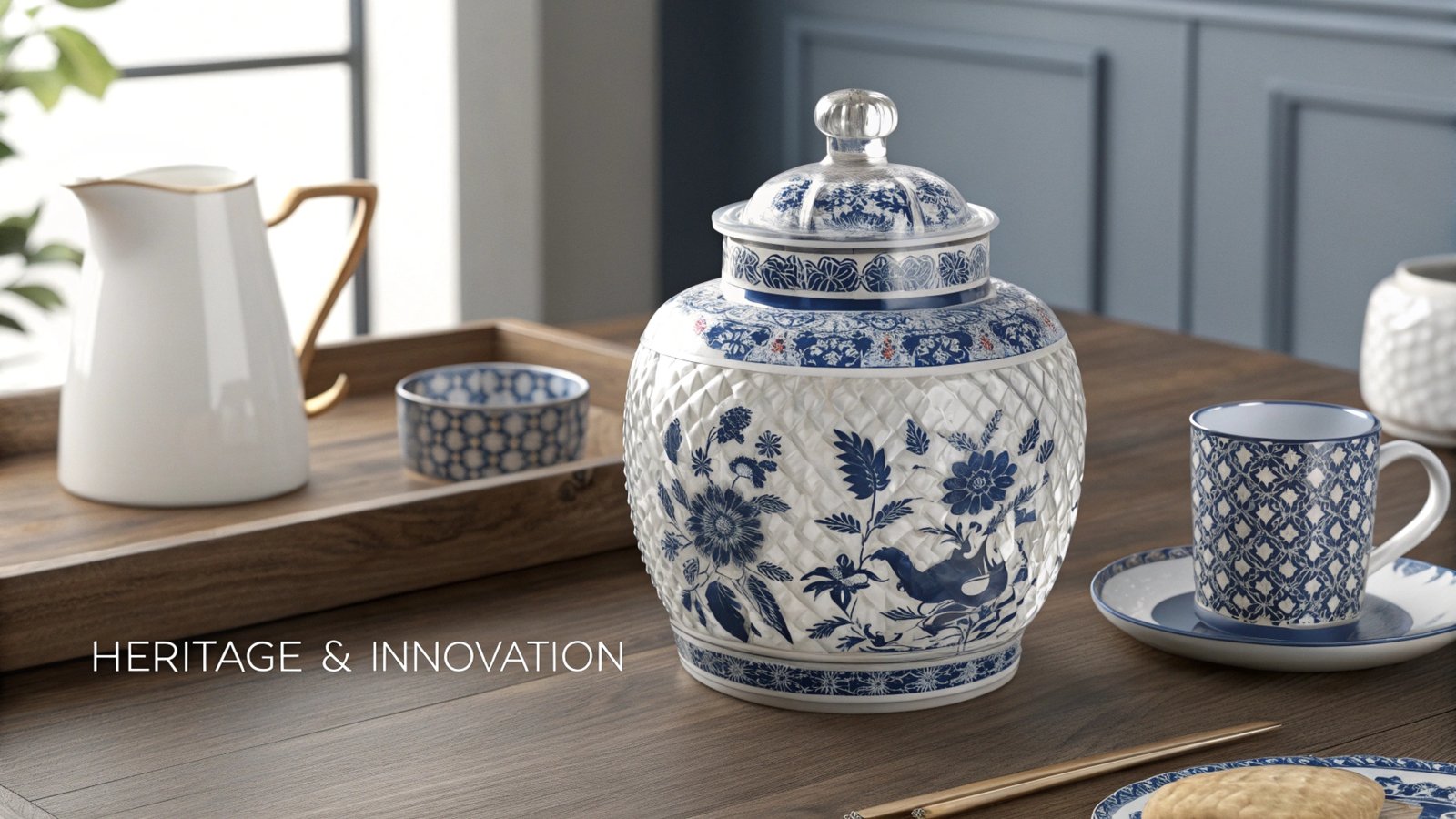 Handmade Blue and White Porcelain