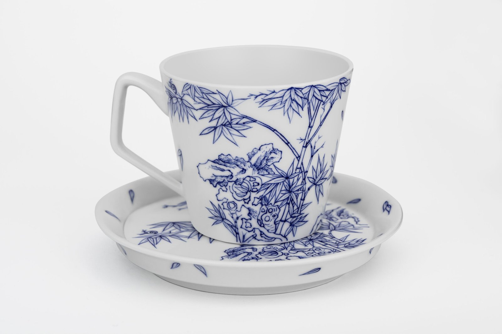Blue and White Tea Set